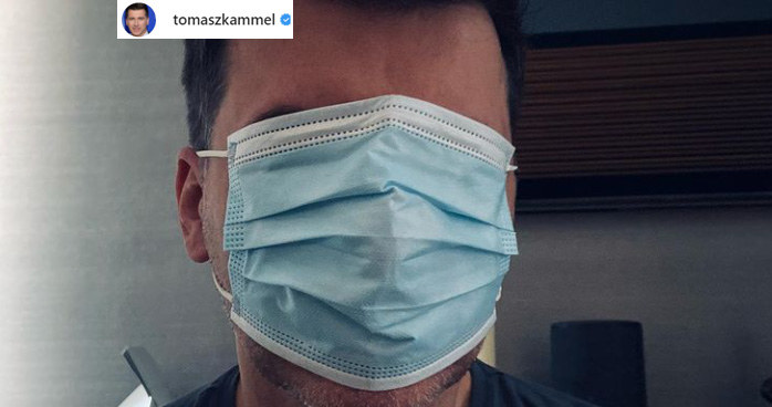 Tomasz Kammel na swoim Instagramie zaapelował o noszenie maseczek i przytoczył kilka historii, których był świadkiem - https://www.instagram.com/p/CM2YGwYDEAm/ /Instagram/tomaszkammel  /Instagram