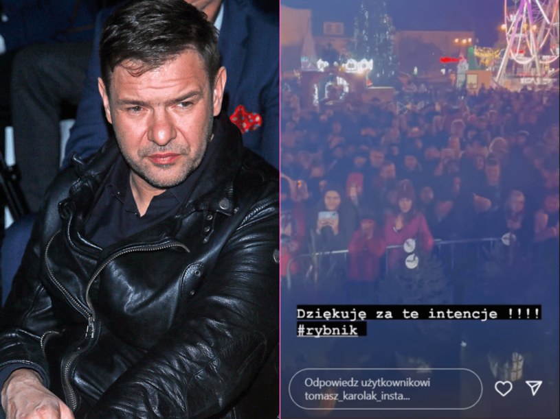 Tomasz Karolak apeluje do fanów o wsparcie /Instagram @tomasz_karolak_insta /AKPA