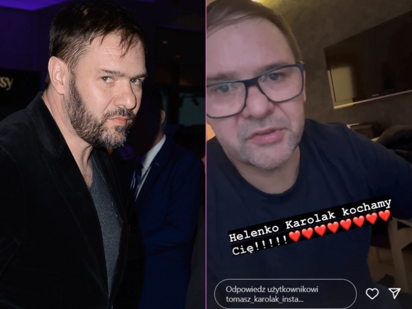 Tomasz Karolak apeluje o pomoc /Instagram @tomasz_karolak_insta /MWMedia