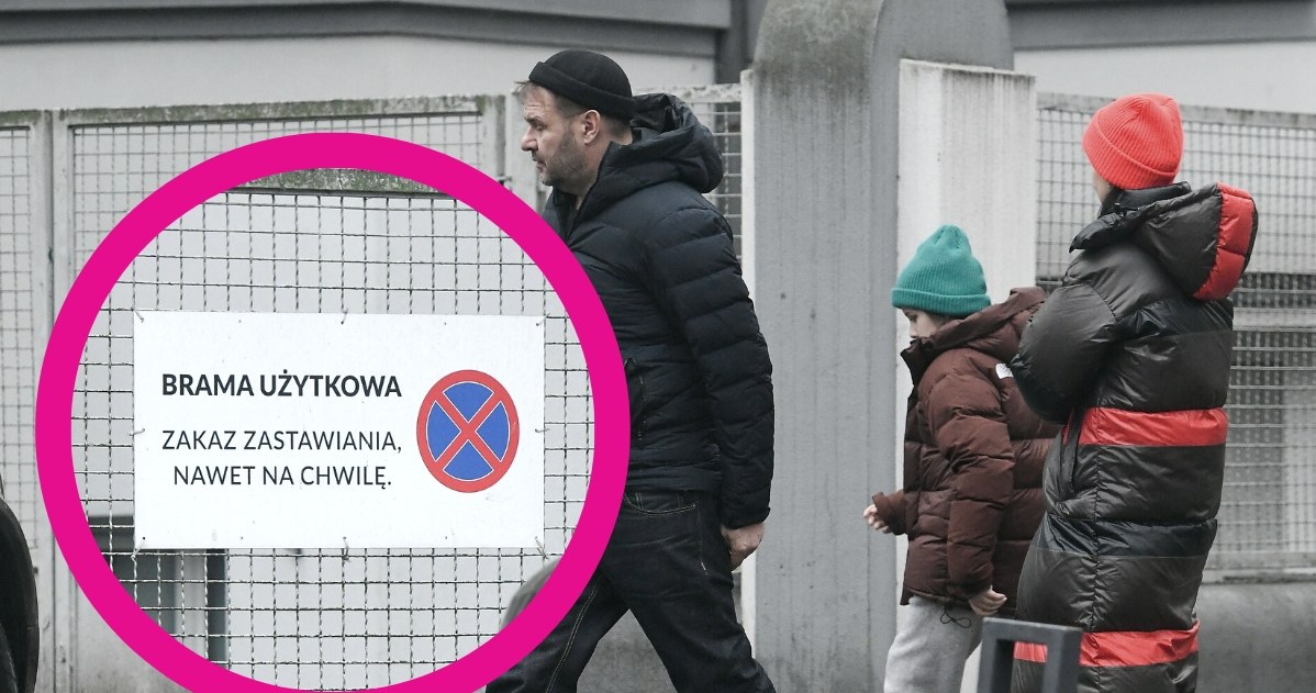 Tomasz Karolak łamie prawo podczas rodzinnego wyjścia /pomponik exclusive