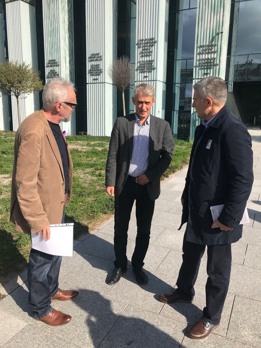 Tomasz Kasprzyk, Michał Laskowski i Władysław Frasyniuk /Tomasz Skory  /RMF FM