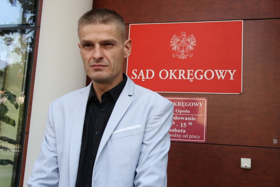 Tomasz Komenda przed sądem okręgowym /Krzysztof Świderski /PAP
