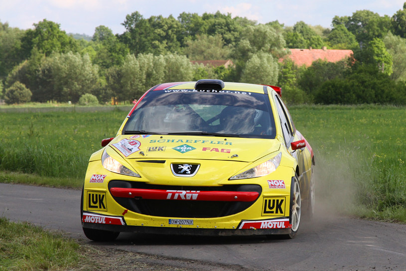 Tomasz Kuchar (Peugeot 207 S2000) /Fot. Marek Wicher /Informacja prasowa