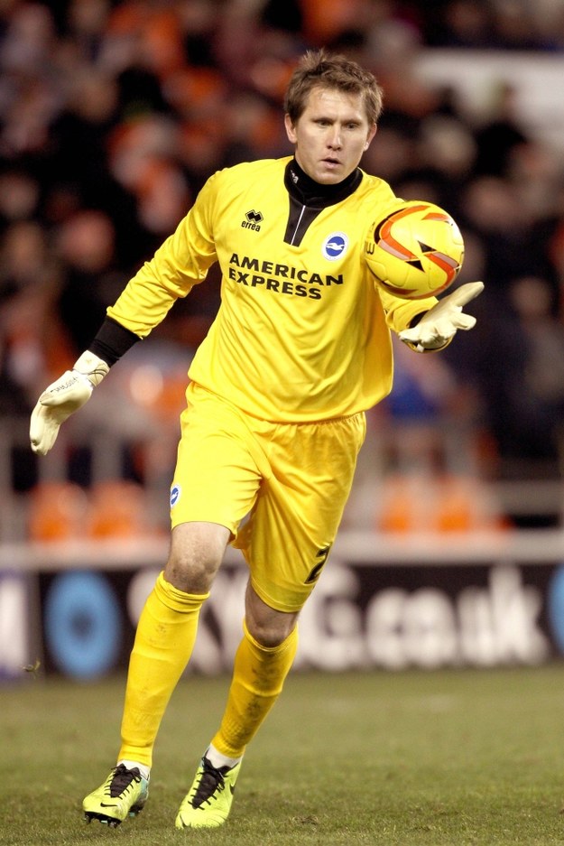 Tomasz Kuszczak w barwach Brighton&Hove Albion /PA /PAP