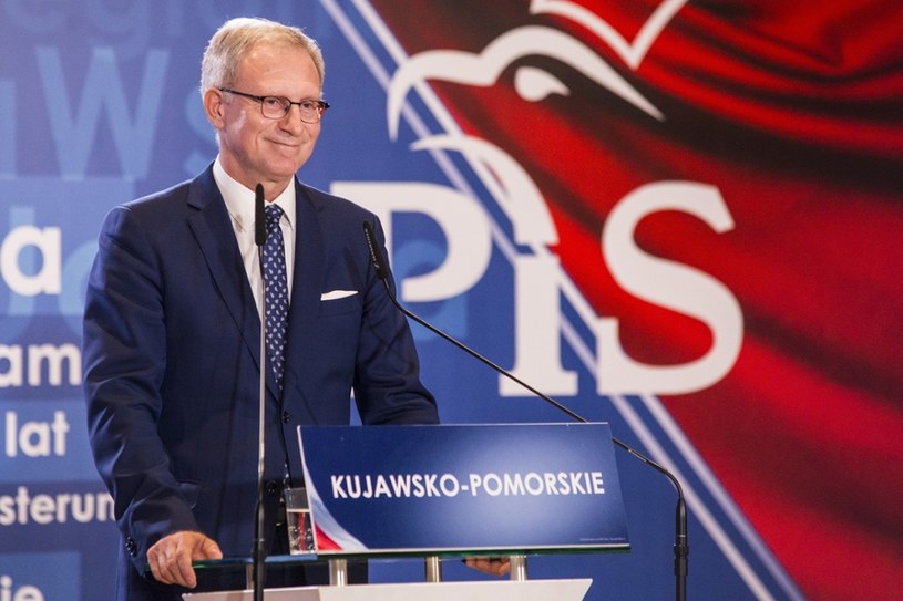 Tomasz Latos podczas jednej z konwencji PiS /FREDERIC ABDOUL /East News
