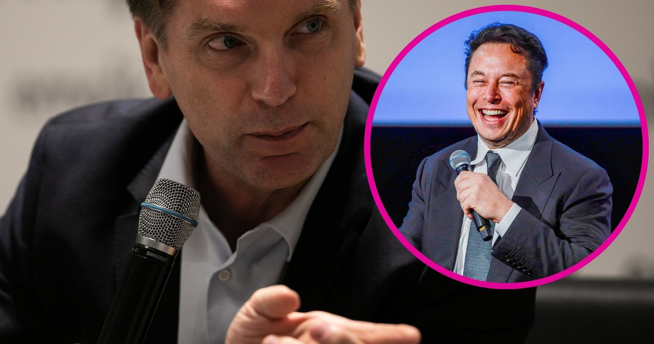 Tomasz Lis, Elon Musk /Agencja FORUM
