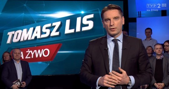 Tomasz Lis w poniedziałek pożegnał się z widzami /TVP Info