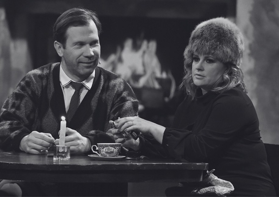 Tomasz Majer i Joanna Kołaczkowska /Ireneusz Sobieszczuk /PAP