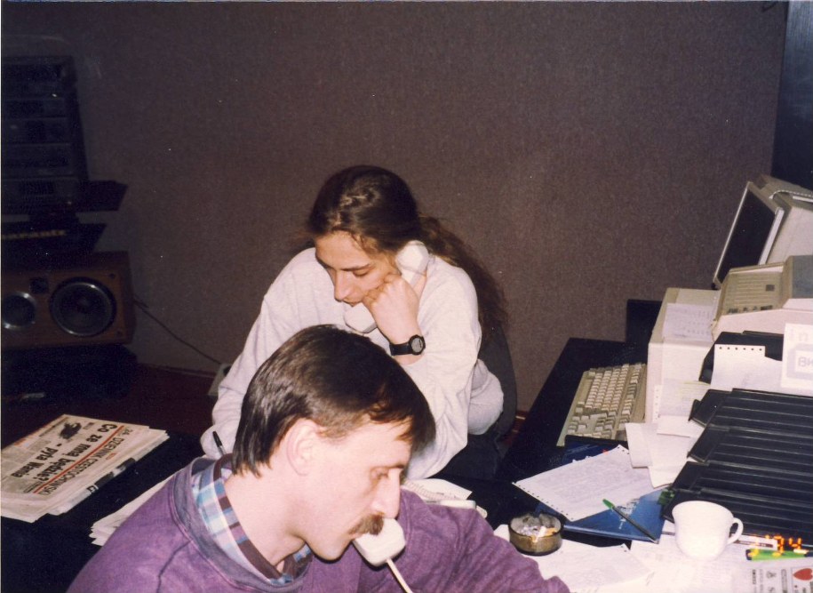 Tomasz Maszczyk w częstochowskim oddziale RMF FM /archiwum /RMF FM