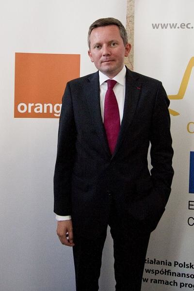Tomasz Nowakowski z Orange. Fot. Krystian Dobuszyński /Reporter