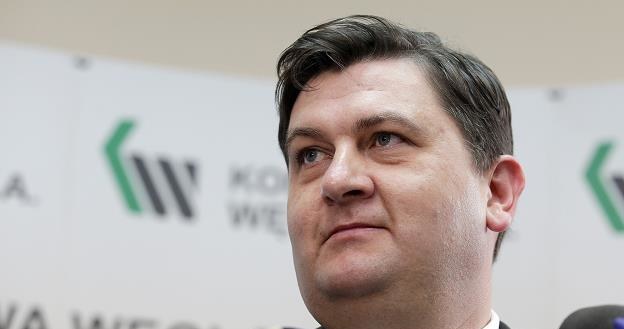 Tomasz Rogala, prezes Kompanii Węglowej. Fot. Dominik Gajda /Reporter