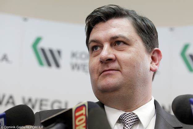 Tomasz Rogala, prezes Kompanii Węglowej. Fot. Dominik Gajda /Reporter