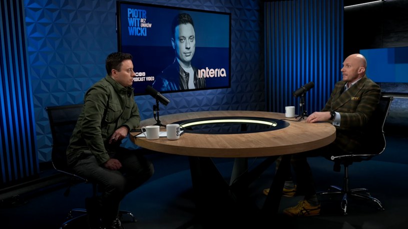Tomasz Sajewicz był gościem podcastu "Bez Uników" Piotra Witwickiego /Interia.pl /
