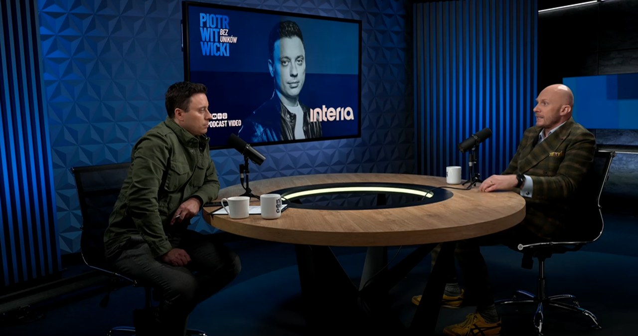 Tomasz Sajewicz był gościem podcastu "Bez Uników" Piotra Witwickiego /Interia.pl /