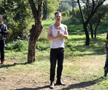 Tomasz Schuchardt, Itay Tiran i Agnieszka Żulewska w filmie "Demon"