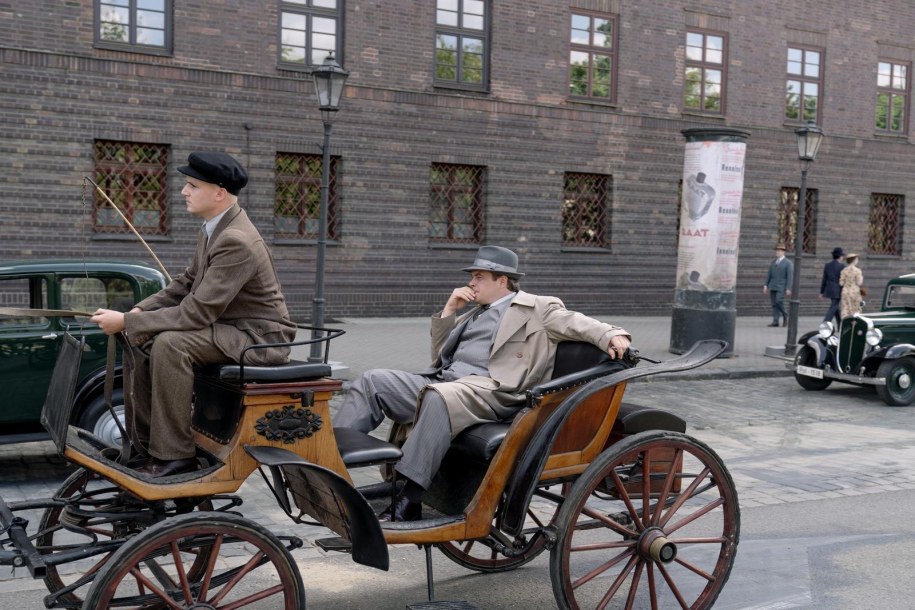 Tomasz Schuchardt na planie "Breslau" /Disney+ /Materiały prasowe