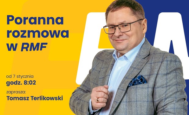 Tomasz Terlikowski gospodarzem Porannej rozmowy w RMF FM. Zapraszamy już od 7 stycznia