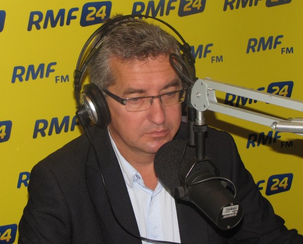 Tomasz Tomczykiewicz w studiu RMF FM &nbsp; /Marcin Buczek /RMF FM