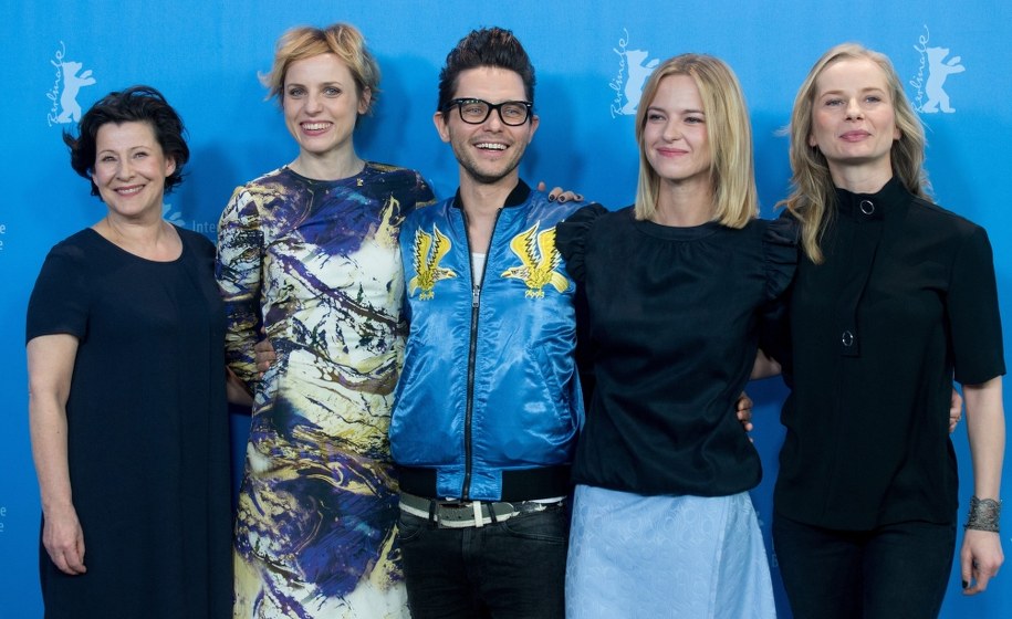 Tomasz Wasilewski, Dorota Kolak, Julia Kijowska, Marta Nieradkiewicz i Magdalena Cielecka /PAP/EPA/KAY NIETFELD /PAP/EPA