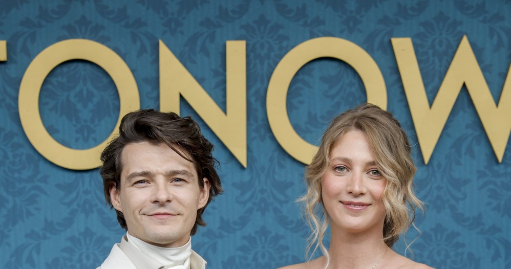 Tomasz Ziętek z żoną / Podlewski /AKPA