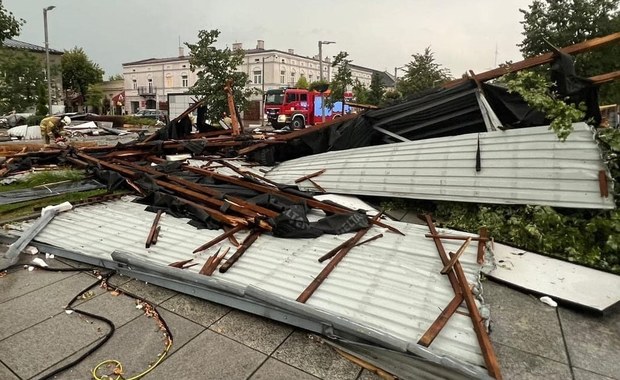 Tomaszów Mazowiecki zmaga się ze skutkami nawałnicy