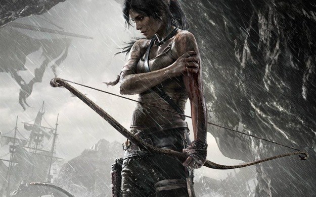Tomb Raider - motyw graficzny /materiały prasowe