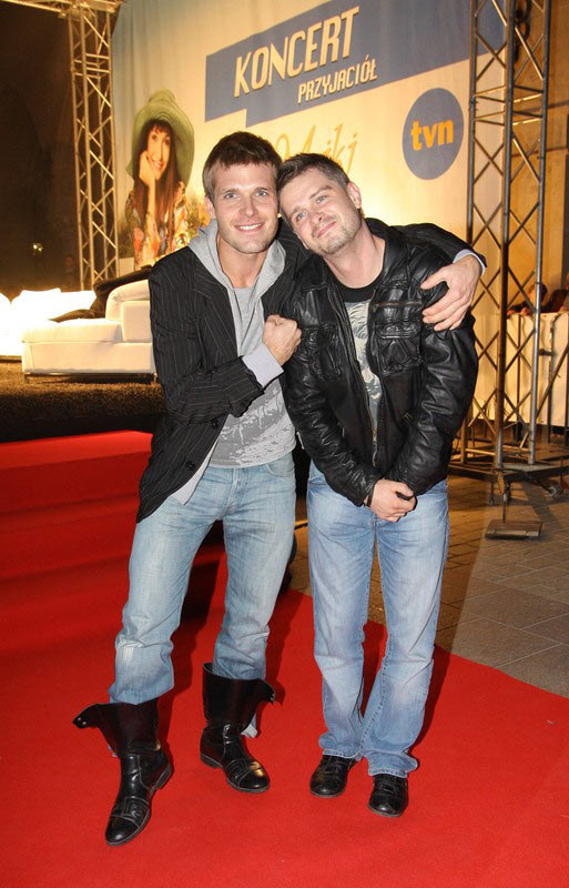 Tomek podkreśla, że z Michałem Lewandowskim łączy go tylko przyjaźń..., fot.Damian Klamka &nbsp; /East News