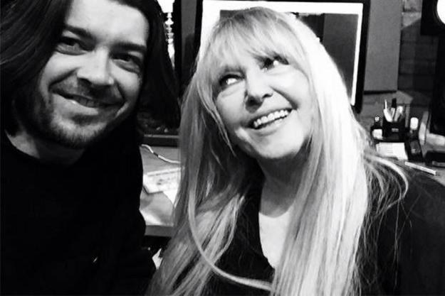 Tomek Szczepanik (Pectus) i Maryla Rodowicz w studiu /Oficjalna strona zespołu
