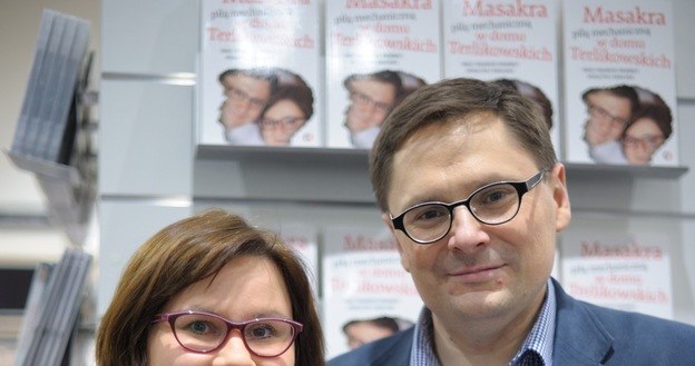 Tomek Terlikowski z żoną Gośką /East News