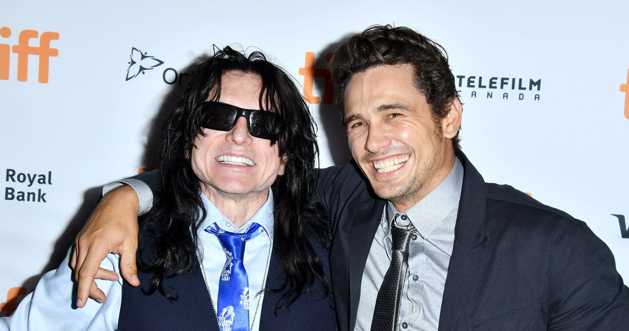 Tommy Wiseau i James Franco, który wcielił się w niego w filmie "Disaster Artist" /George Pimentel/WireImage /Getty Images