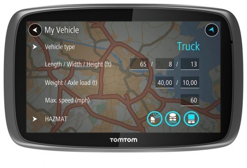 TomTom Trucker 5000 /materiały prasowe