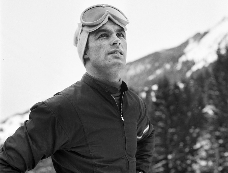 Toni Sailer w 1957 roku /Keystone /PAP