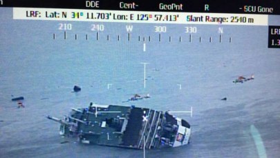 Tonie południowokoreański prom z 470 osobami na pokładzie