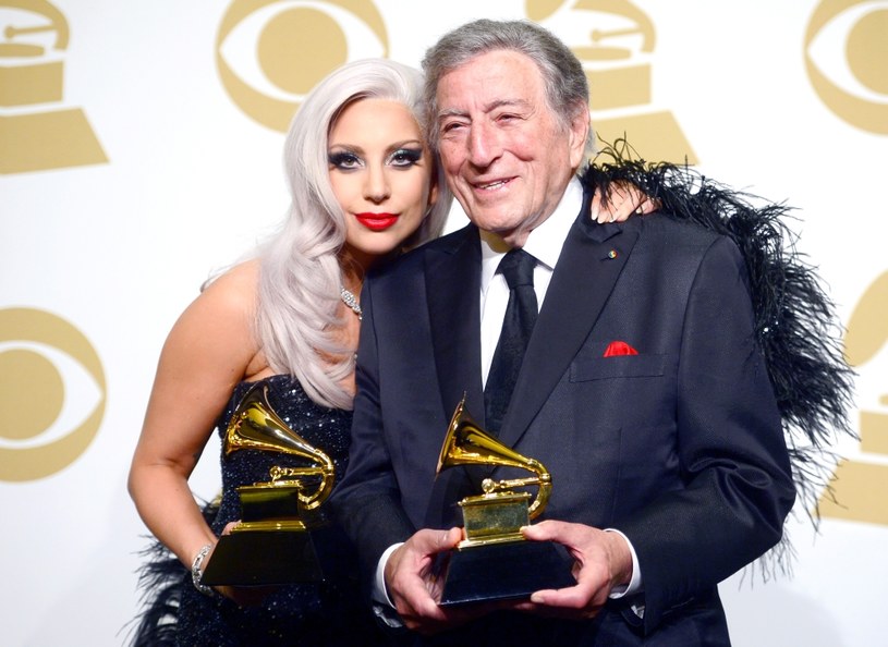 Tony Bennet i Lady Gaga /Frazer Harrison /Getty Images