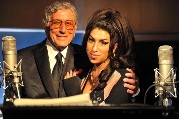 Tony Bennett i Amy Winehouse w marcu 2011 roku /Sony Music