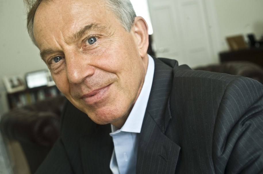 Tony Blair - zdj. archiwalne / 	PAP/Photoshot    /PAP/EPA