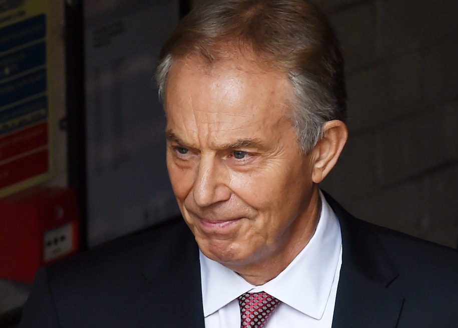 Tony Blair / EPA/FACUNDO ARRIZABALAGA  /PAP/EPA