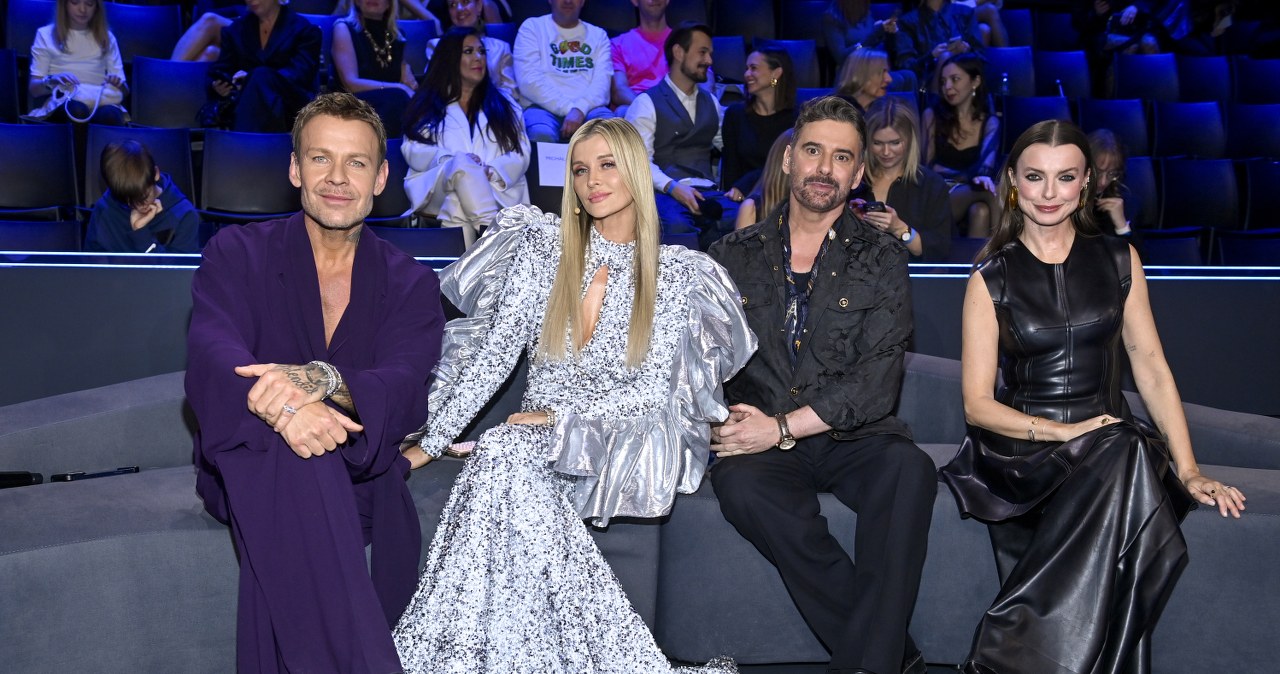 "Top Model": (od lewej) Dawid Woliński, Joanna Krupa, Marcin Tyszka i Katarzyna Sokołowska /Niemiec /AKPA