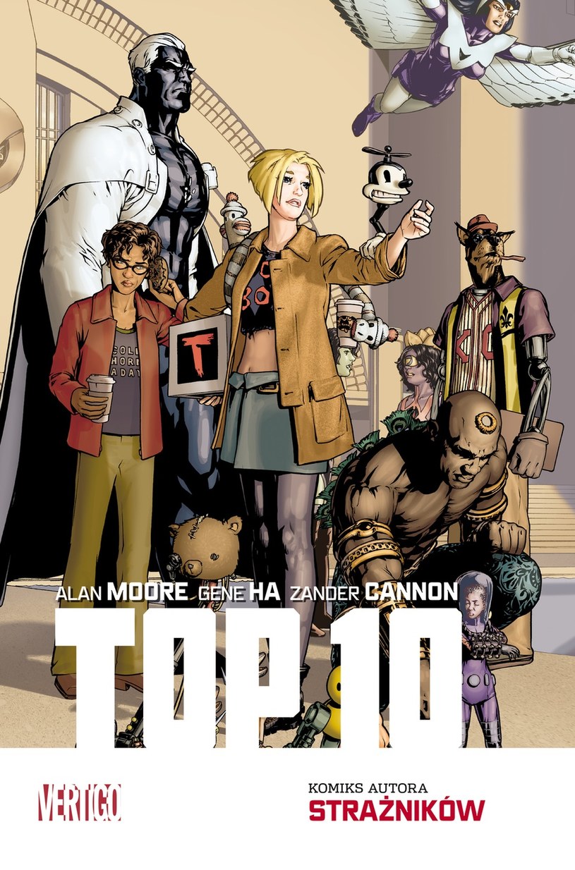 „Top Ten” - Allan Moore, Gene Ha, Zander Cannon /materiały prasowe
