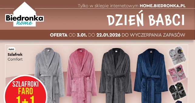 TOP upominki na Dzień Babci i Dziadka. Te hity z Biedronki Home robią wrażenie /Biedronka Home /INTERIA.PL