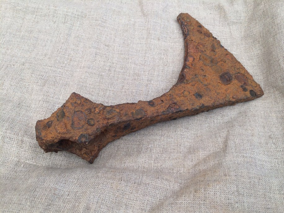 Toporek znaleziony pod Grunwaldem /Piotr Bułakowski /RMF FM