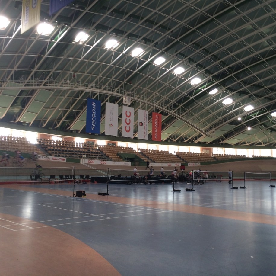 Tor kolarski w mazowieckim Pruszkowie /Michał Dobrołowicz /RMF FM