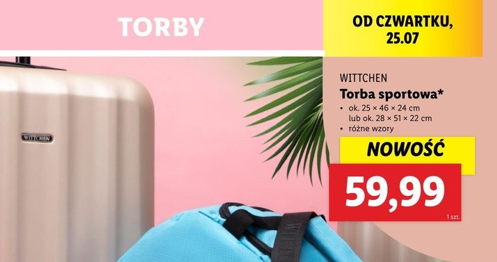 Torby sportowe Wittchen w Lidlu! /Lidl /INTERIA.PL