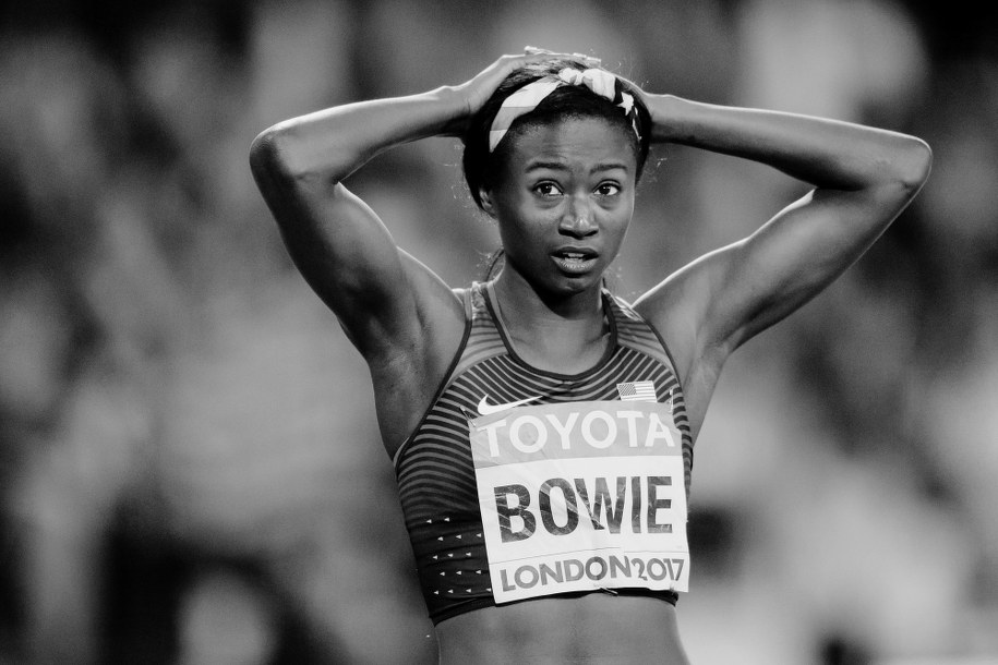 Tori Bowie /JEAN-CHRISTOPHE BOTT /PAP/EPA