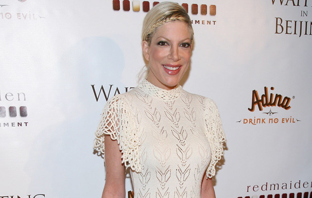 Tori Spelling, fot. Angela Weiss &nbsp; /Getty Images/Flash Press Media