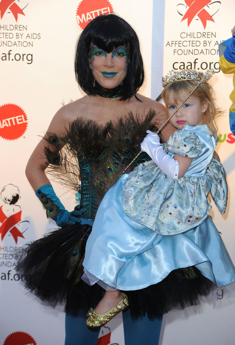 Tori Spelling z córką /Frazer Harrison /Getty Images