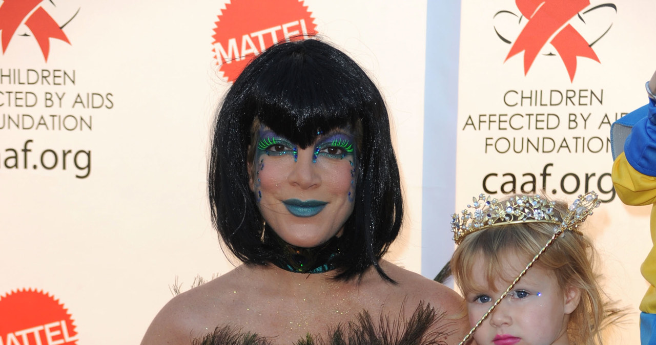 Tori Spelling z córką /Frazer Harrison /Getty Images