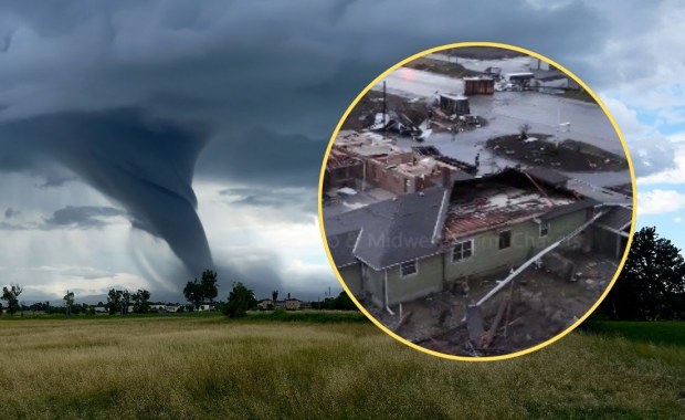 Tornada, grad wielkości piłek i rekordowe upały. Kataklizm w środkowych stanach USA