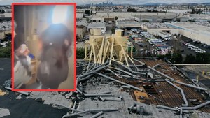 Tornado w Kalifornii. Wiatr "wyssał" kobietę z budynku