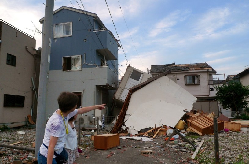 Tornado zniszczyło wiele domów. /AFP